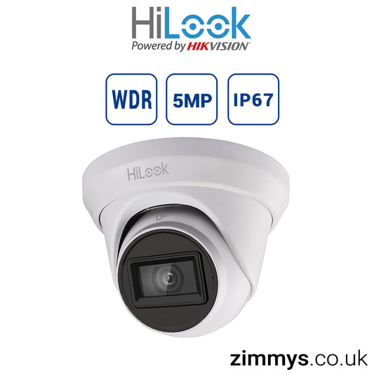 Hikvision Hilook THC-T250-MS 5 MP Audio Fixed Turret Camera