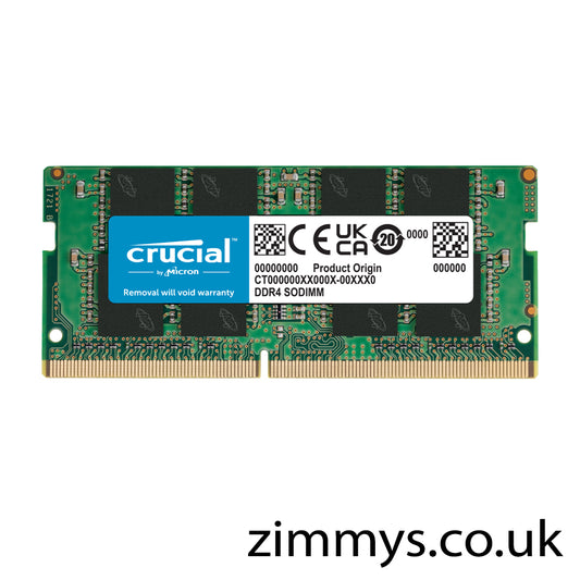 Crucial 16GB 3200MHz DDR4 SODIMM Laptop Memory