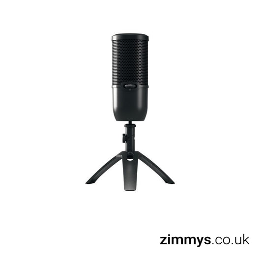 CHERRY UM 3.0 Black USB-C/A Shock Mount Desk Microphone