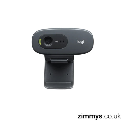 Logitech Webcam C270 HD USB Skype/MS Teams/Zoom Ready Black