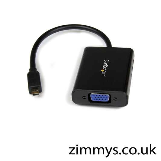 StarTech Micro HDMI to VGA Adapter Converter from StarTech.com