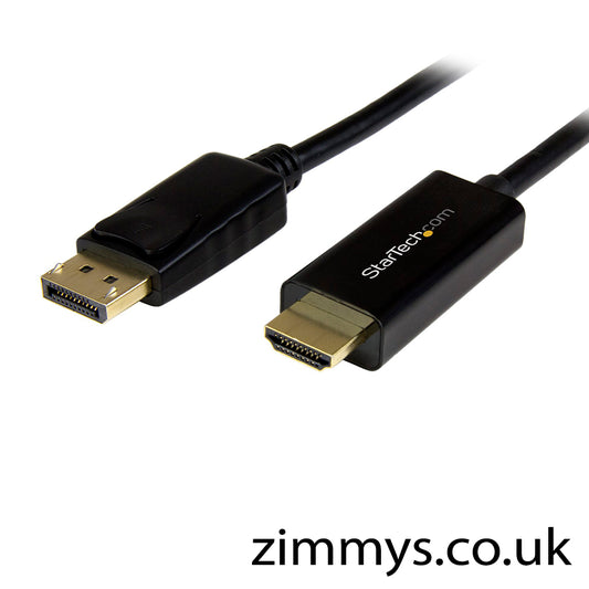 Startech 1m 4K Ultra HD DisplayPort to HDMI Adapter Cable