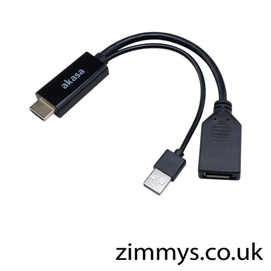 Akasa HDMI to DisplayPort Adapter Converter