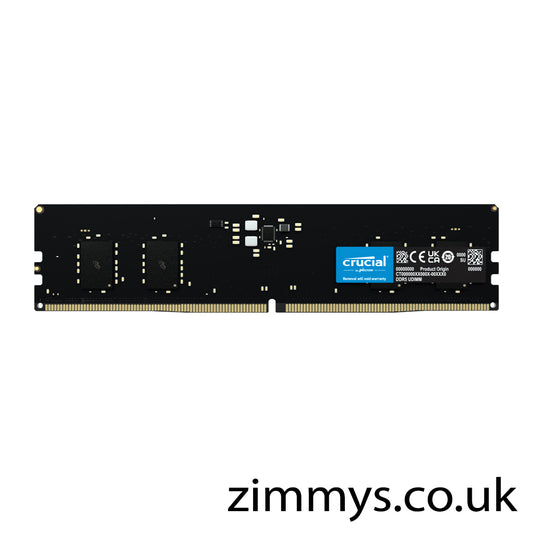 Crucial 8GB DDR5 4800MHz ODECC DDR5 Unbuffered RAM/Memory
