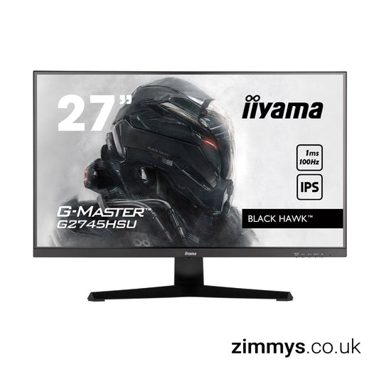 Iiyama 27 inch G-MASTER G2745HSU-B1 FHD 100Hz Gaming Monitor PC Monitor