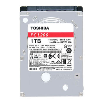 Toshiba L200 2.5 inch 5400rpm SATA 3 Hard Drive