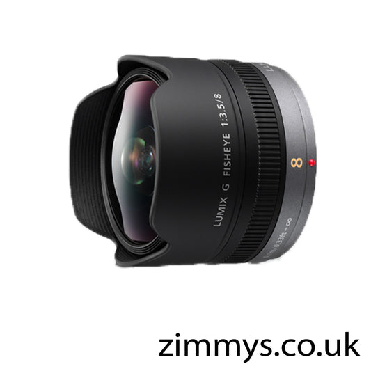 Panasonic H-F008 Lumix 8mm F3.5 4/3 Lens