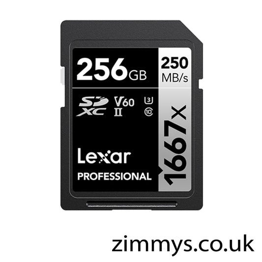 Lexar Professional 1667x SDXC Silver Series 256GB