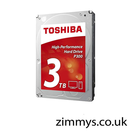 Toshiba P300 3.5 inch 3TB SATA III Desktop HDD/Hard Drive 7200rpm