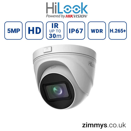 Hikvision Hilook 5MP Tuuret POE Camera IPC-T651H-Z