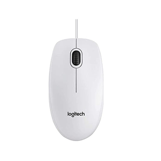 Logitech B100 Optical Mouse white