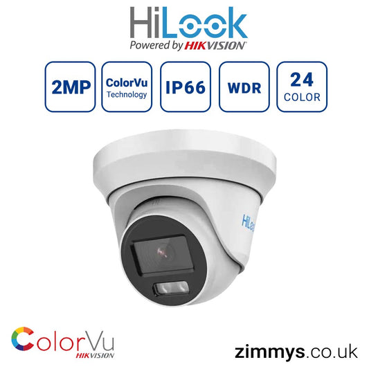 Hikvision Hilook 2MP Turret ColorVu Camera THC-T229-M
