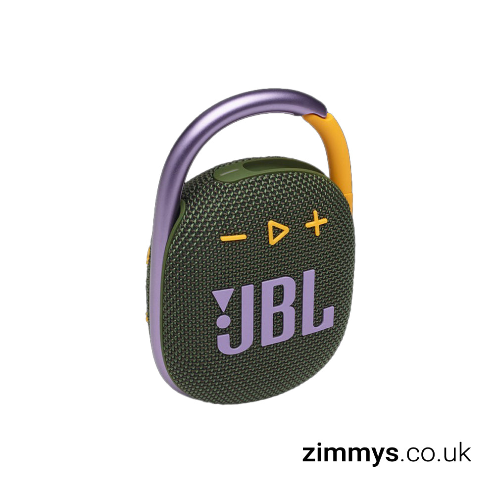 JBL CLIP 4 Rechargeable Bluetooth Speaker Green