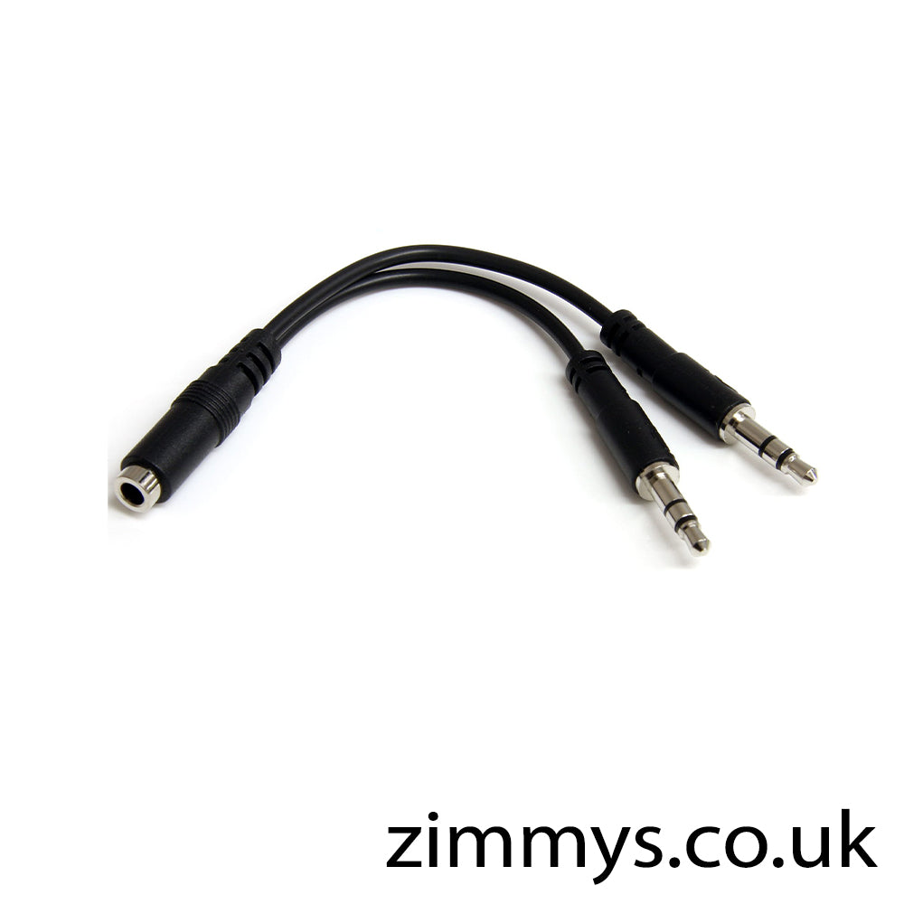  <img src="StarTech.com 3.5mm 4-Pin to 2x 3-Pin 3.5mm Headset Splitter.jpg" alt="AV Adapter ">