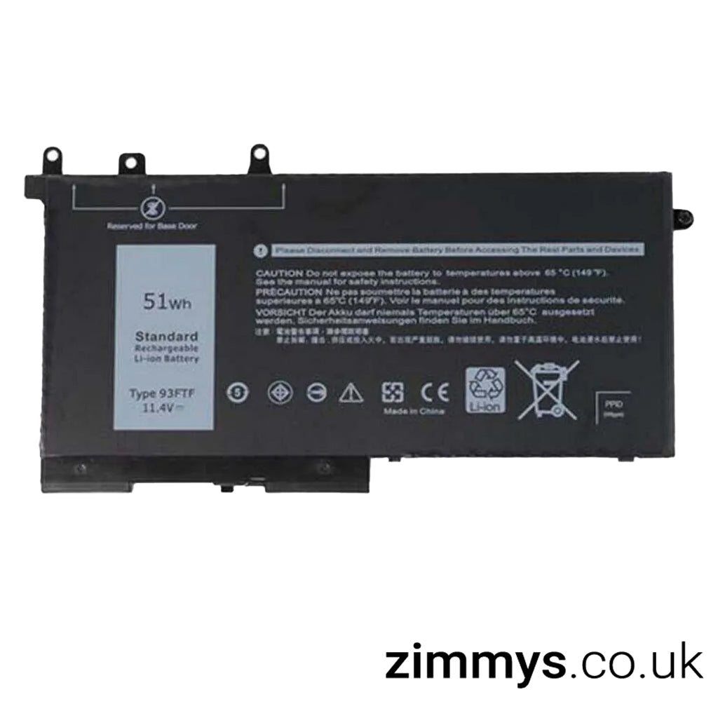 Laptop Battery for Dell Latitude 5280 5290 5288 5591 5495 E5480 E5580 E5490