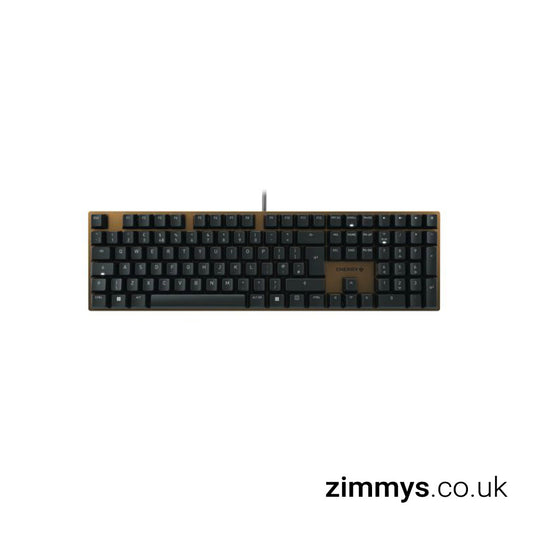 CHERRY KC 200 MX Silent Red Mechanical Wired Keyboard Black