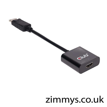 Club3D DisplayPort 1.2 to HDMI 2.0 UHD Active Adapter