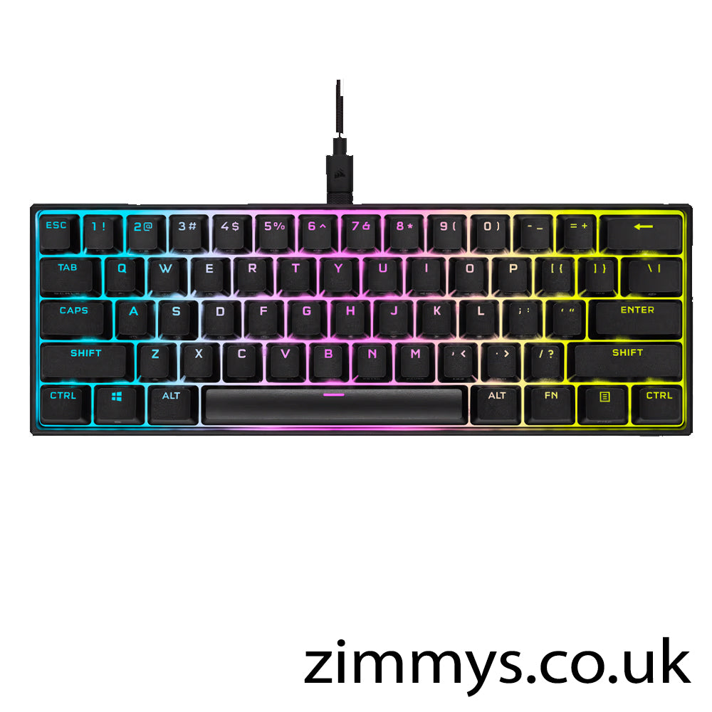 Corsair K65 RGB MINI 60% MX Speed Mechanical Gaming Keyboard Factory Refurbished