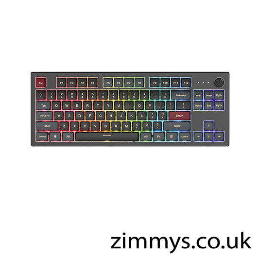 Montech MKey Darkness Gateron Brown Switch Mechanical Gaming Keyboard