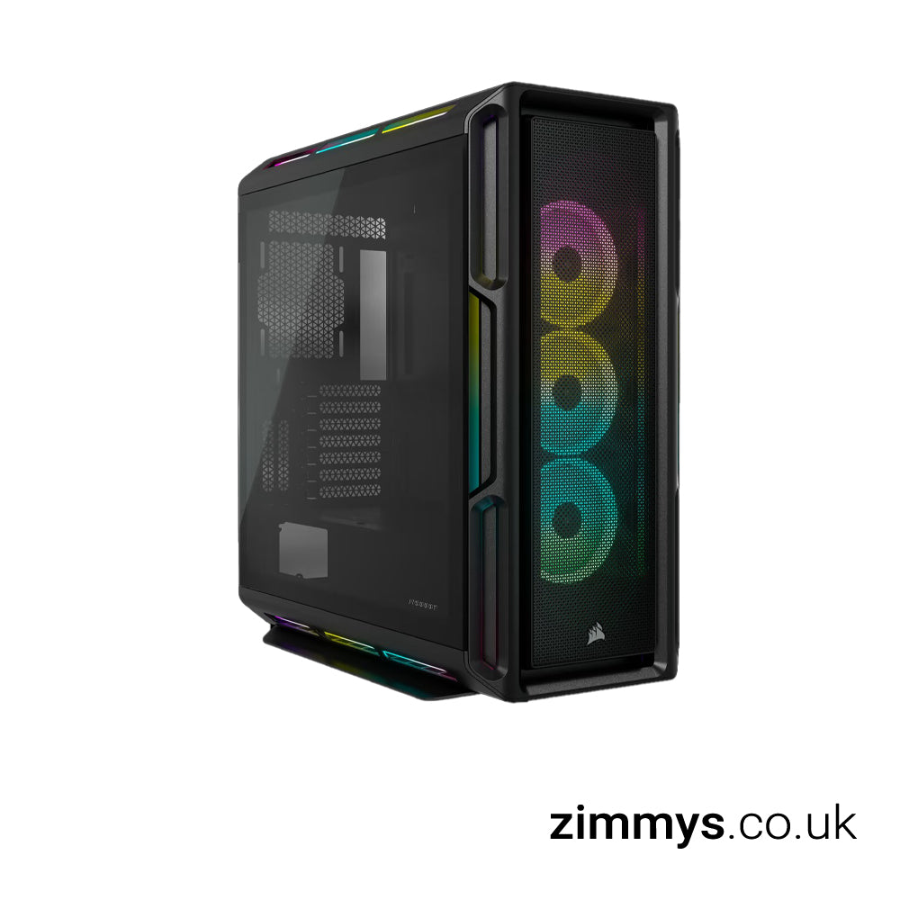 Corsair iCUE 5000T RGB Black Mid Tower Tempered Glass PC Gaming Case