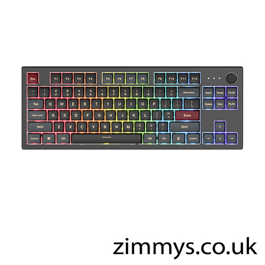 Montech MKey Darkness Gateron Red Switch Mechanical Gaming Keyboard