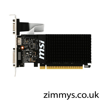 MSI GeForce GT 710 Passive Silent Graphics Card 2GB