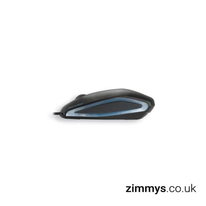 CHERRY Black GENTIX Corded Wired USB Optical PC Mouse