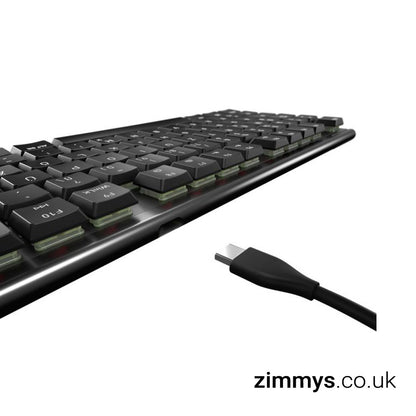 CHERRY MX 10.0N RGB USB Black Keyboard - UK English