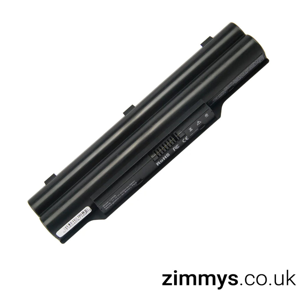 Laptop Battery 5200mAh black for Fujitsu Lifebook A512