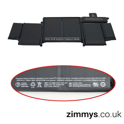 Laptop Battery for MacBook Pro Retina 13inch 2014