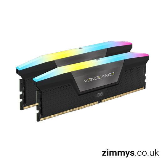 Corsair Vengeance RGB Black 32GB 6000MHz DDR5 Memory Kit