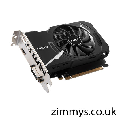 MSI NVIDIA GeForce GT 1030 AERO ITX OC 2GB Graphics Card