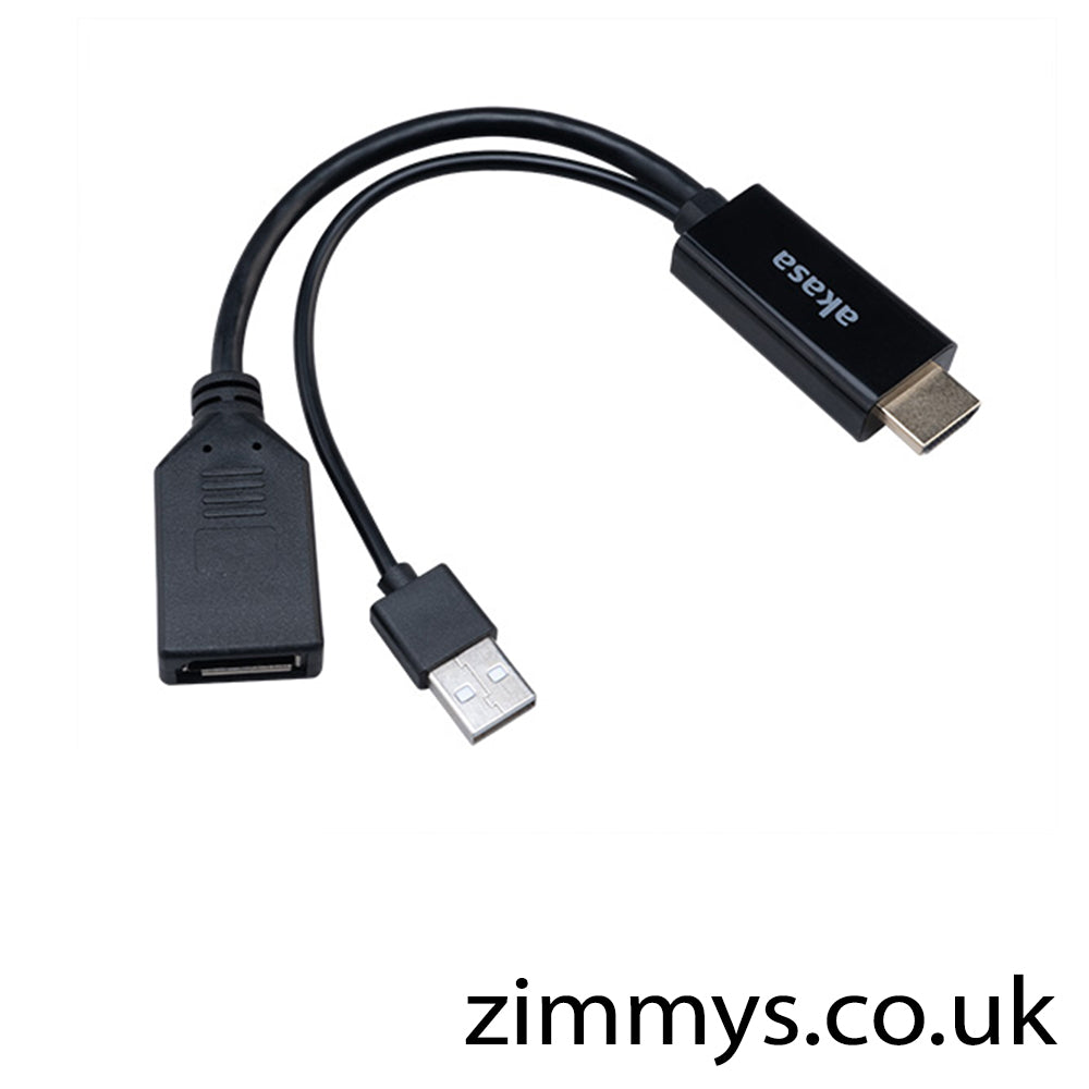 Akasa HDMI to DisplayPort Adapter Converter