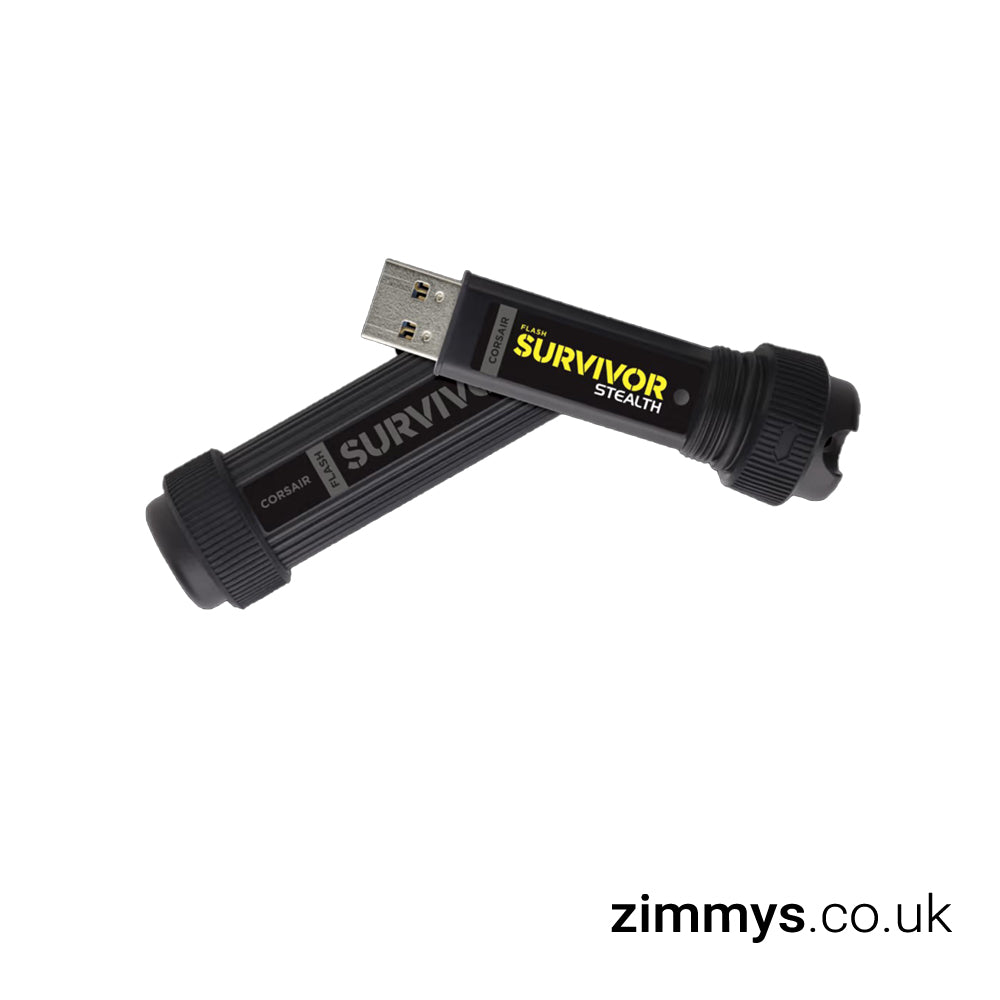 Corsair Rugged Corsair Survivor Stealth USB 3.0 64GB Flash Drive V2