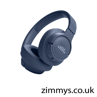 JBL Tune 720BT Wireless Bluetooth Over Ear Headset - Blue