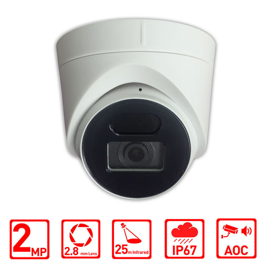 Hizone Pro 2MP Infrared CCTV Camera White