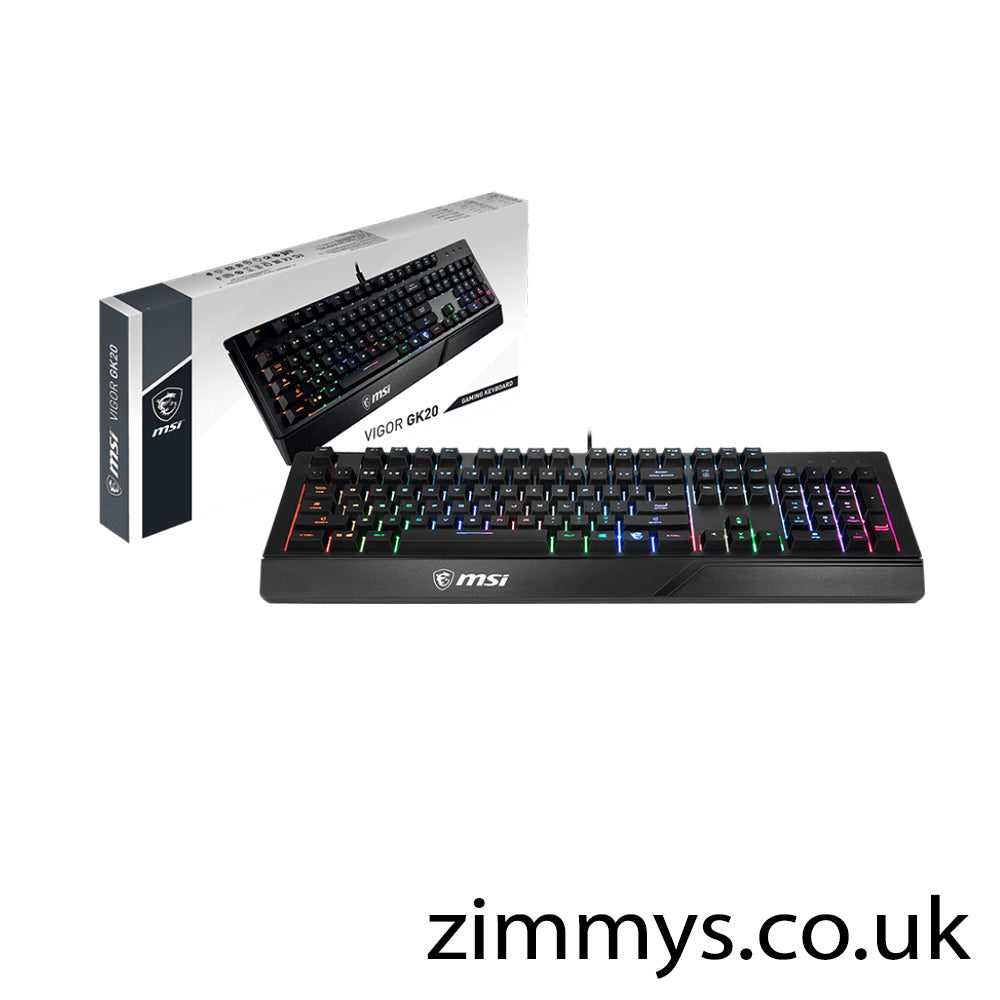 MSI VIGOR GK20 RGB Gaming Keyboard