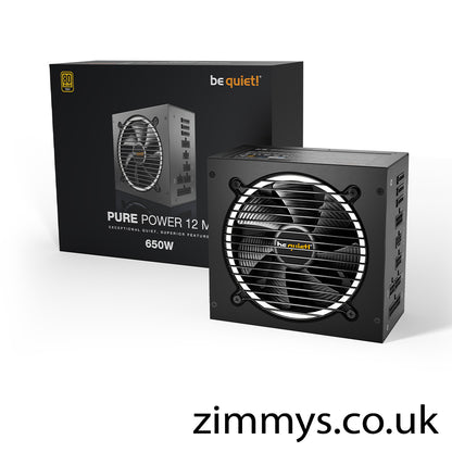 Pure Power 12 M 650 Watt 80+ Gold Fully Modular ATX3.0 PSU/Power Supply