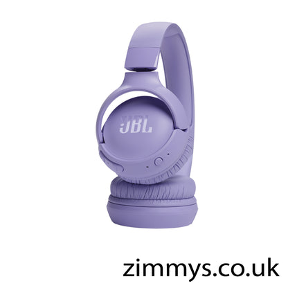 JBL Tune 520BT Purple Wireless Bluetooth On Ear Headset