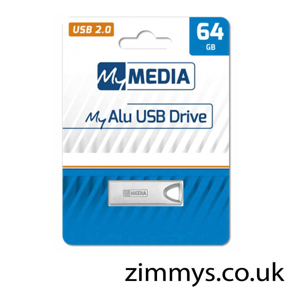 MyMedia MyAlu 64GB USB 2.0 Drive USB Flash