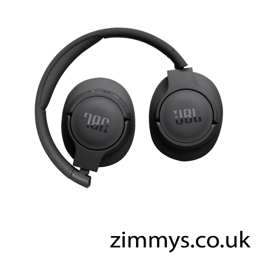 JBL Tune 720BT Wireless Multipoint Bluetooth Over Ear Headset Foldable Black