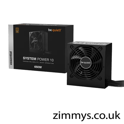 System Power 10 650W 80+ Bronze Wired Power Supply