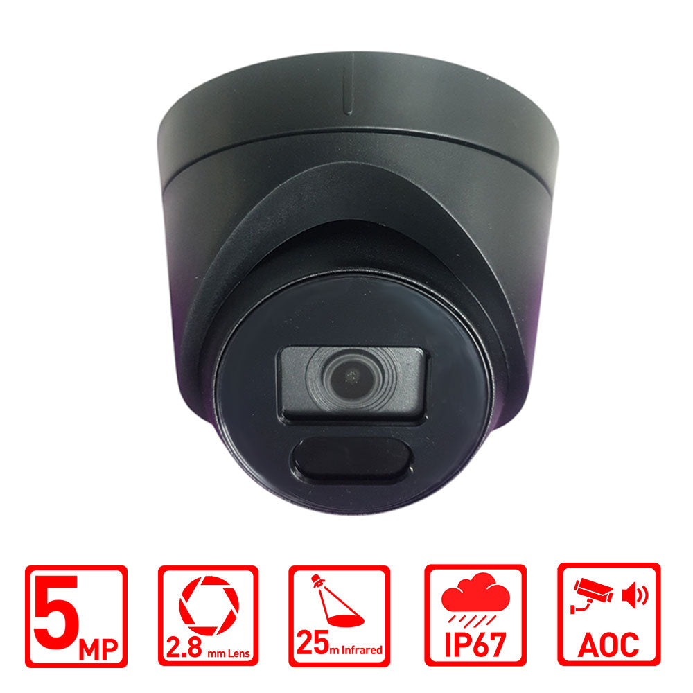 Hizone Pro 5MP Infrared CCTV Camera Bkack