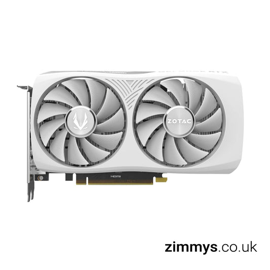 ZOTAC NVIDIA GeForce RTX 4060 8GB Twin Edge OC White Ada Lovelace Graphics Card