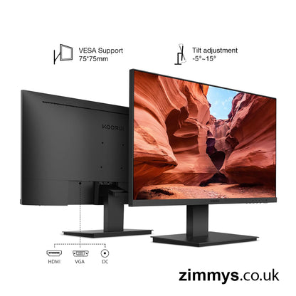 KOORUI 24 inch Computer Full HD Monitor