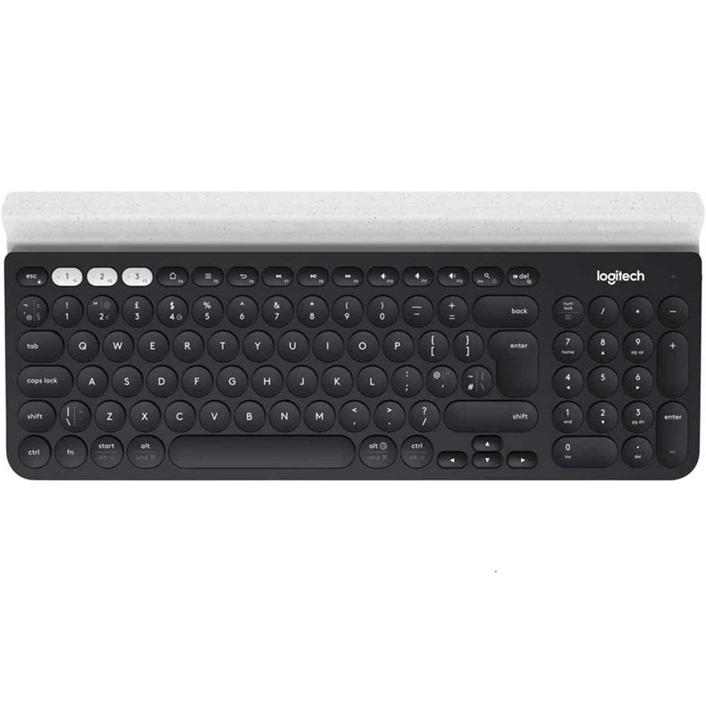 Logitech K780 Multi-Device Wireless Keyboard - Dark Grey/Speckled White