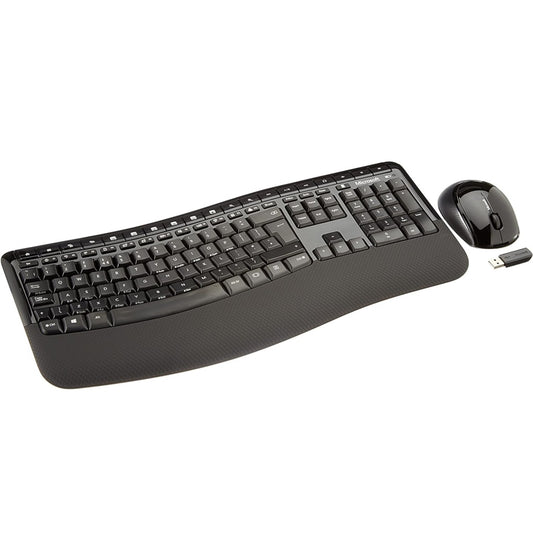 Microsoft Wireless Comfort Desktop 5050 - Curved Arc Keyboard and Mouse