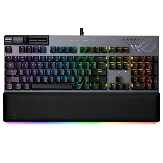 ASUS ROG Strix Flare II Animate NX Red PBT Mechanical Gaming Keyboard