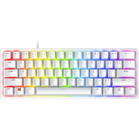 Razer Huntsman Mini Mechanical Keyboard, Razer Optical Purple Switches, RGB, N-Key Rollover/Anti-Ghosting, USB