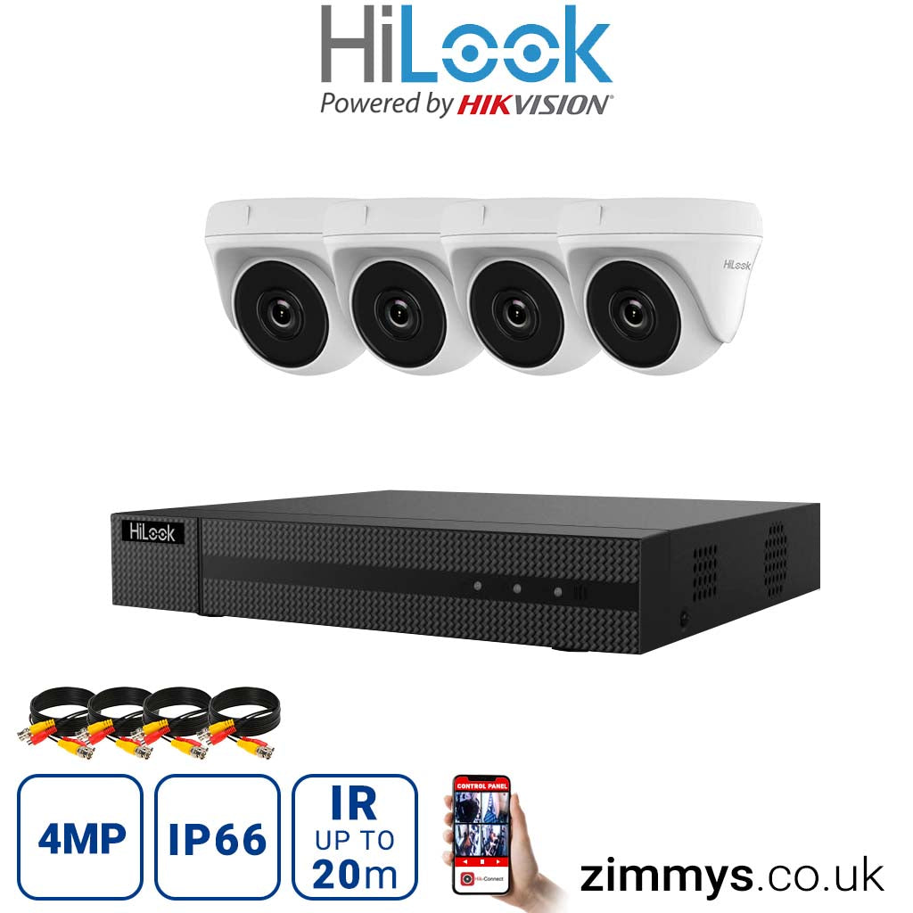 <img src="Hikvision HiLook 4MP CCTV Kit 4 Channel DVR (DVR-204Q-K1) with 4x Turret (THC-T140-M White) without HDD.jpg" alt="Surveillance camera system ">